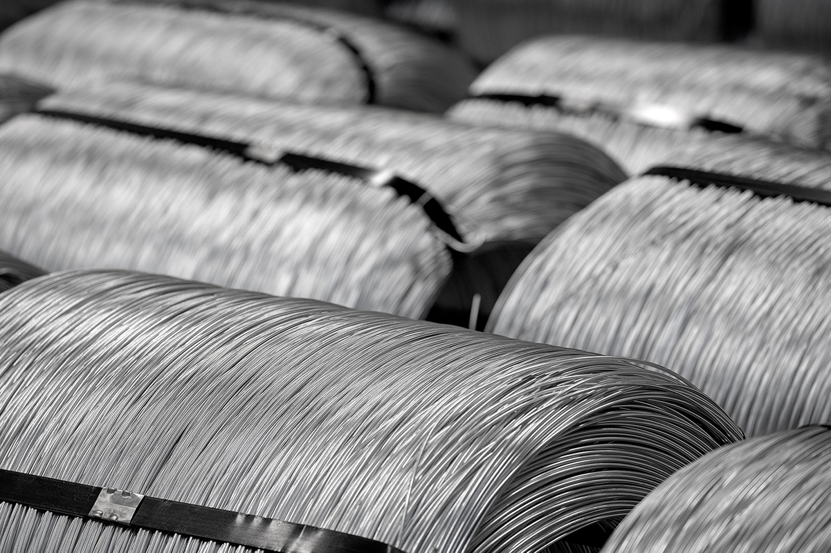 Galvanized wire